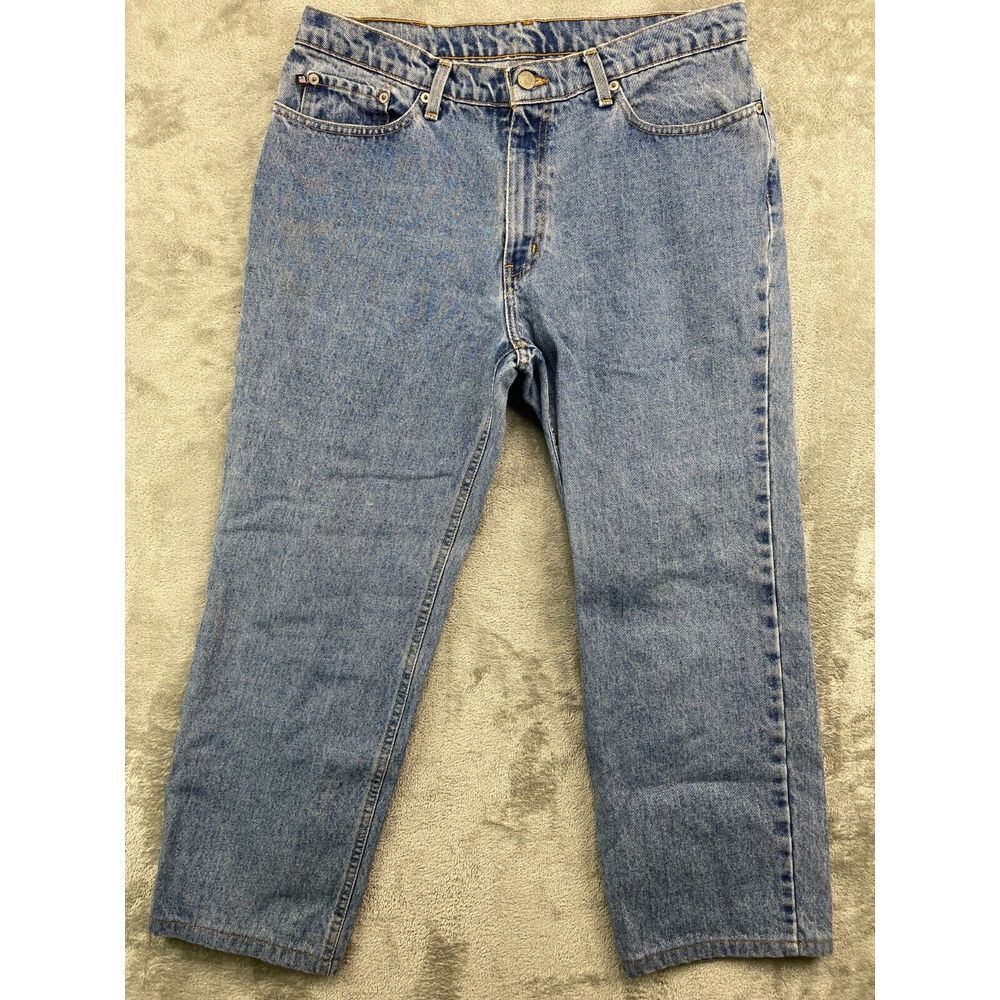 RL Polo Jeans Company Womens Saturday Jeans Size 12x31 (Actual 33x26.5) Blue‎